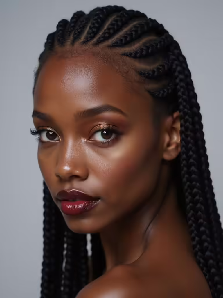artistic precision in braiding