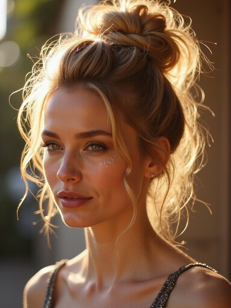 beautiful diy bun tutorials