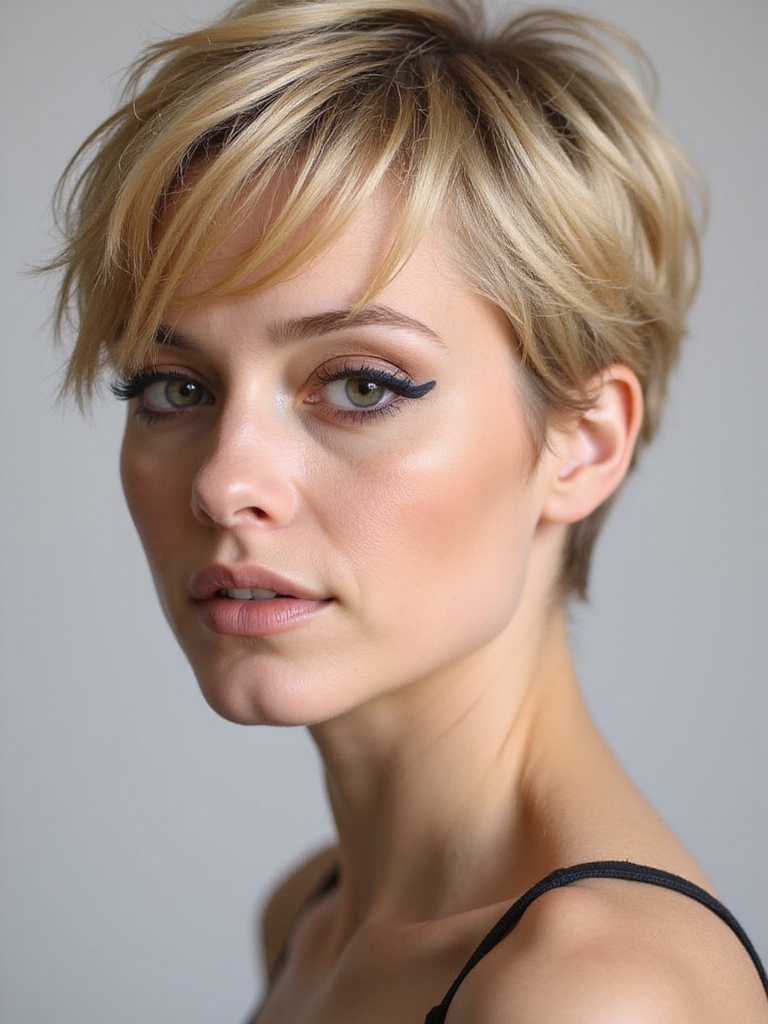bixie cut transformation tips