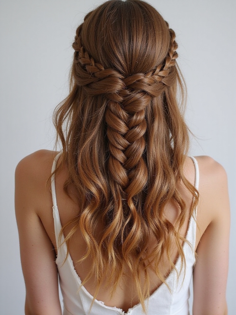 bohemian braids modern elegance