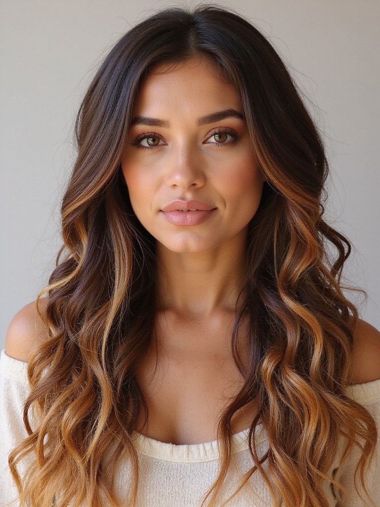 boho knotless braids style