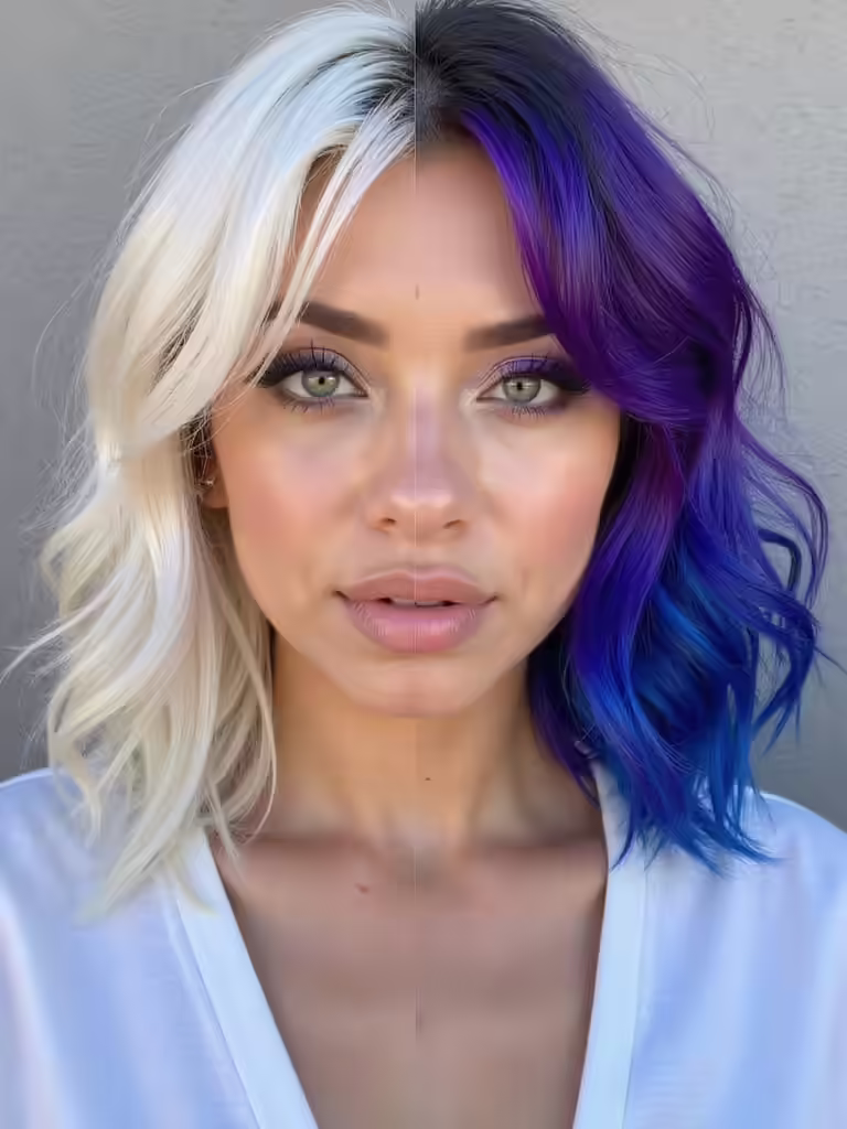 bold hair vibrant confidence