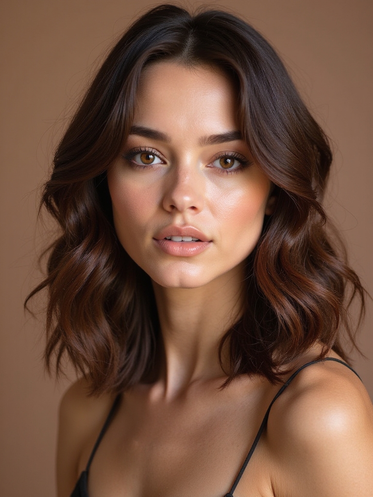 bold mid length hair transformation