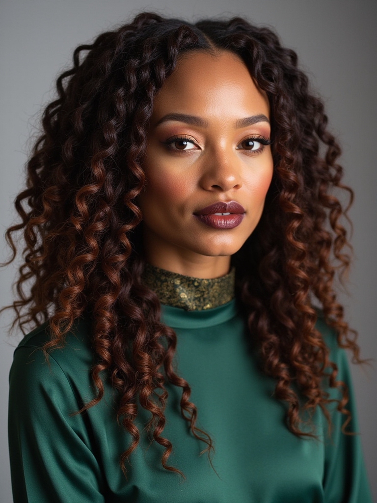 braids enhance natural curls