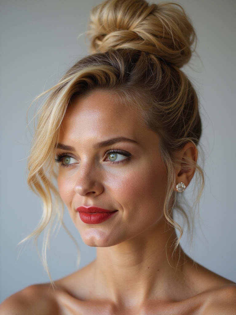 bun hairstyle s historical journey