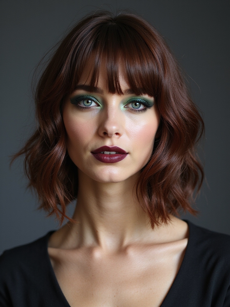 classic layered bob hairstyle