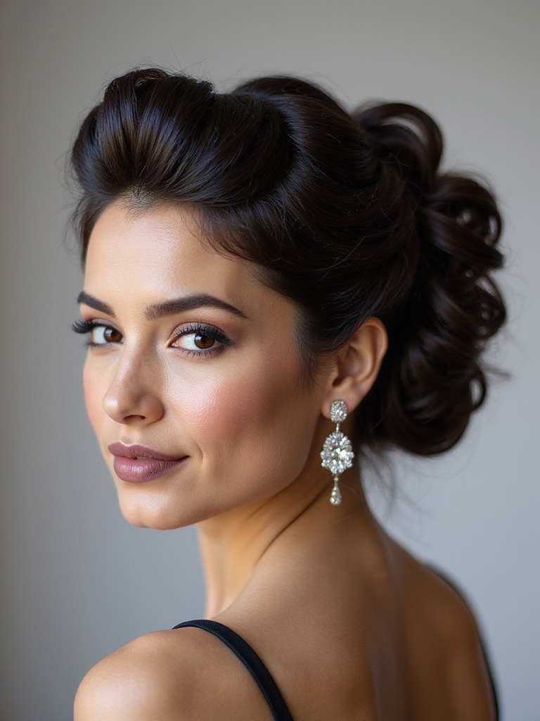 classic updo styling tips