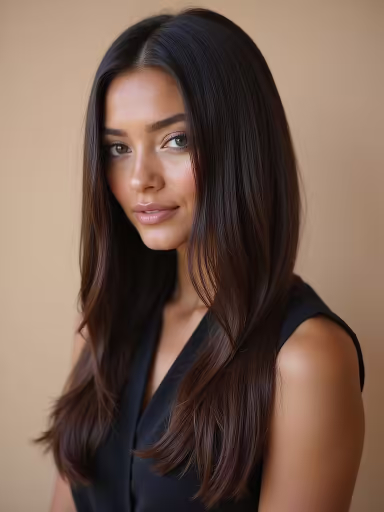 creating a sharp hair part