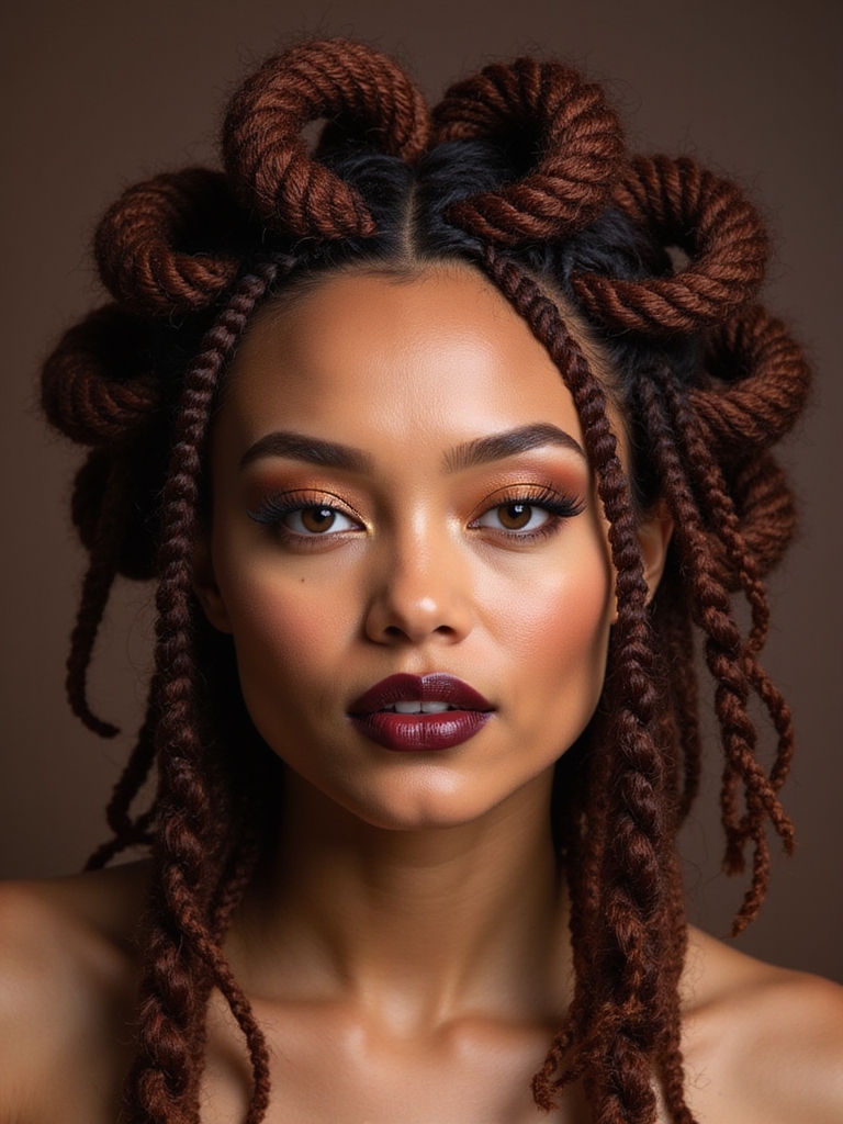 curly braided celebrity hairstyles