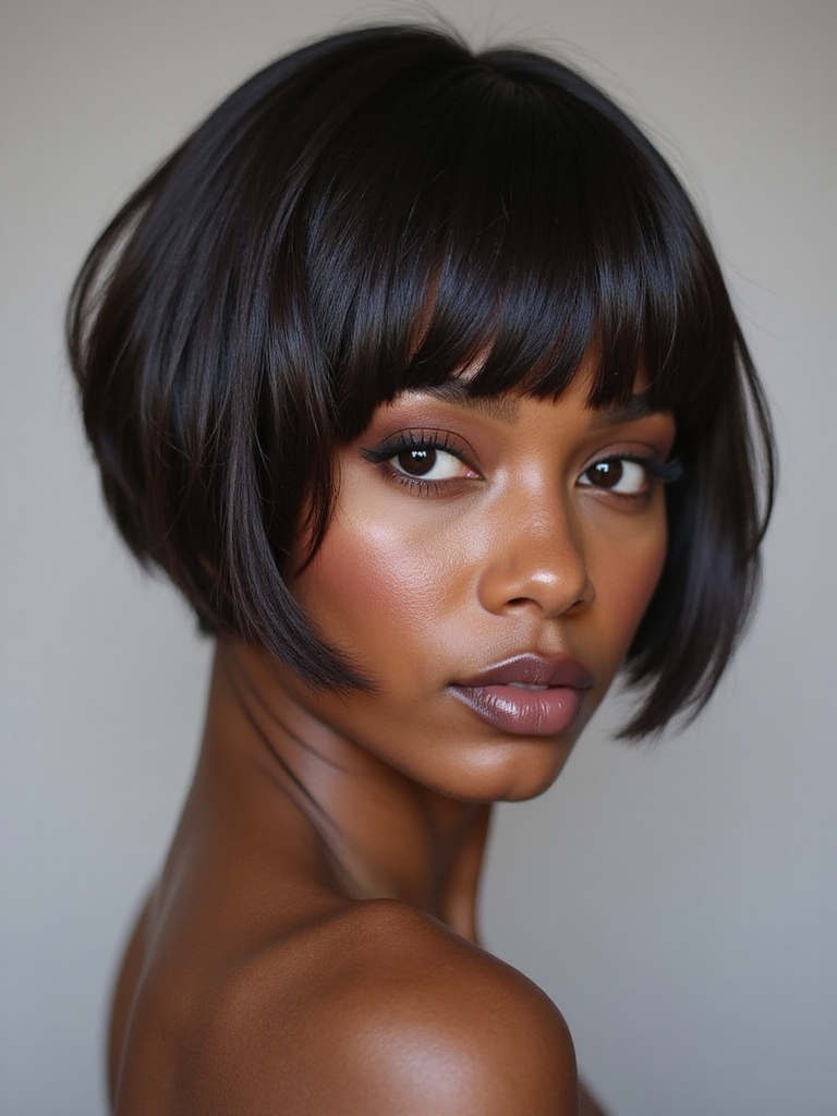 diy layered bob hacks
