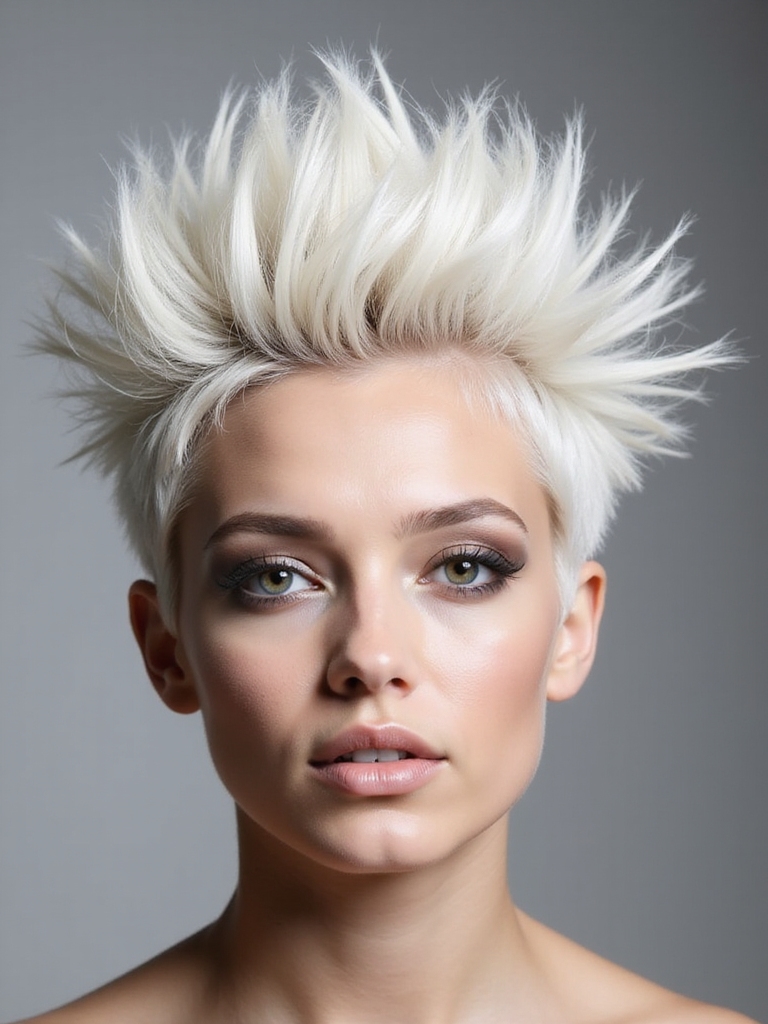 edgy short spiky styles