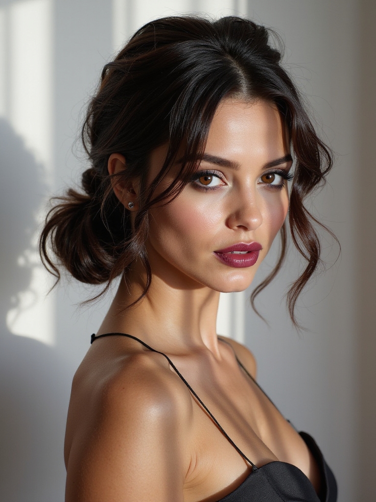 effortless textured polished hairstyle