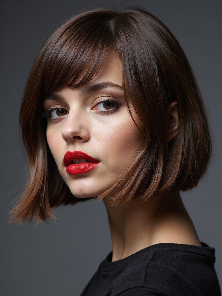 effortlessly chic long bob