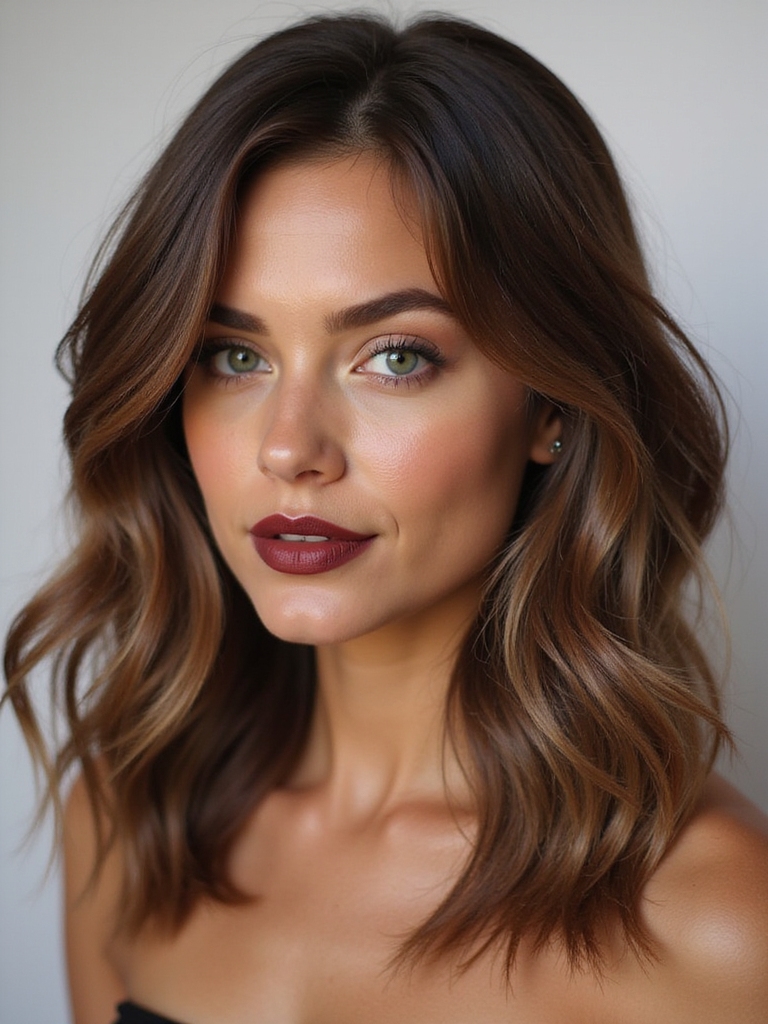 effortlessly chic wavy lob