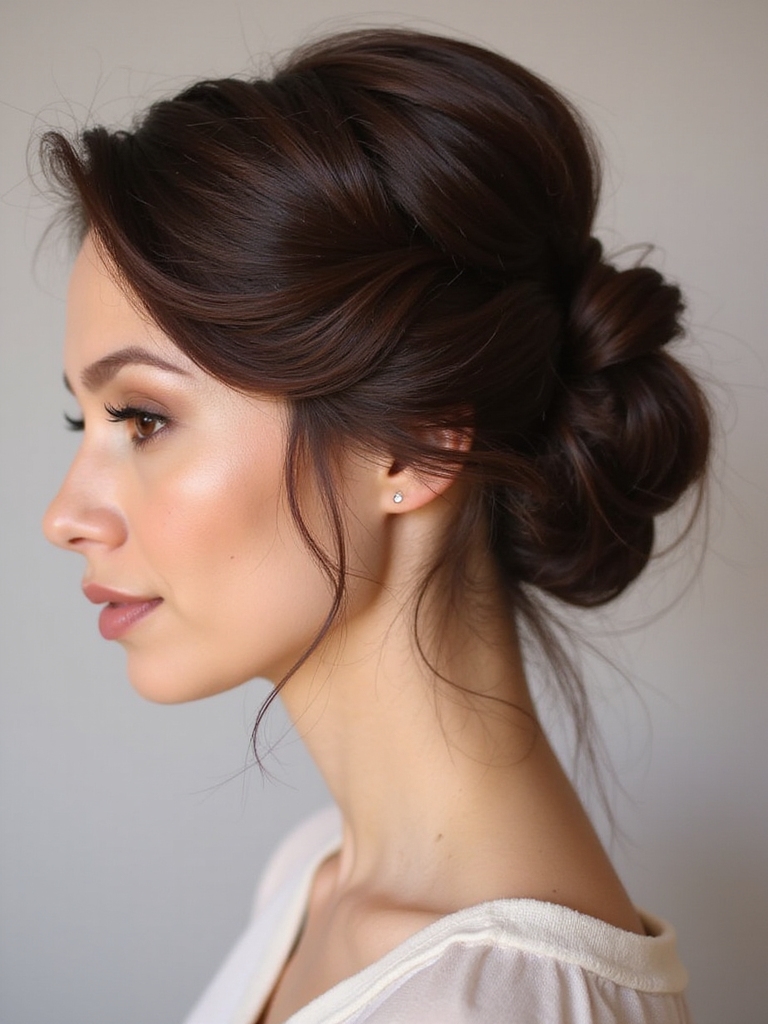 elegant hairstyle for all