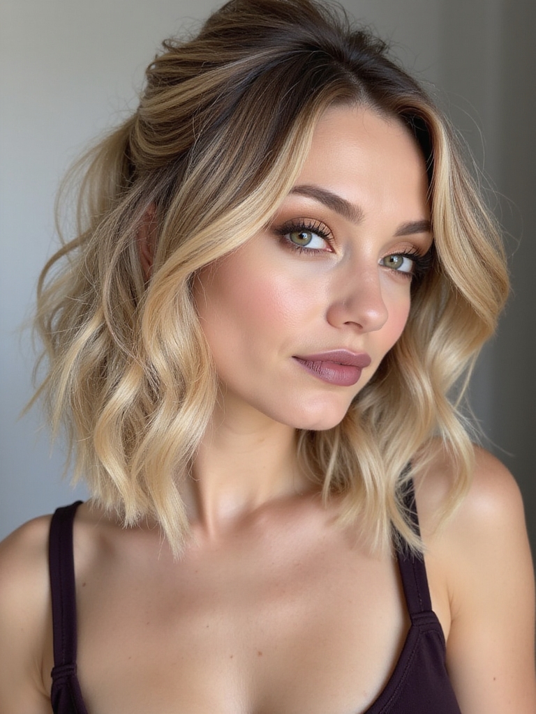 elegant mid length updos