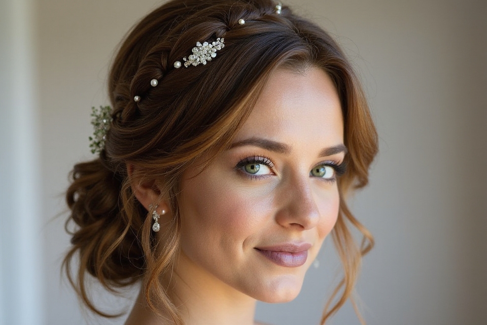 elegant wedding hairstyle durability