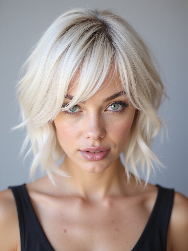 fringes and bangs advantageously enhance