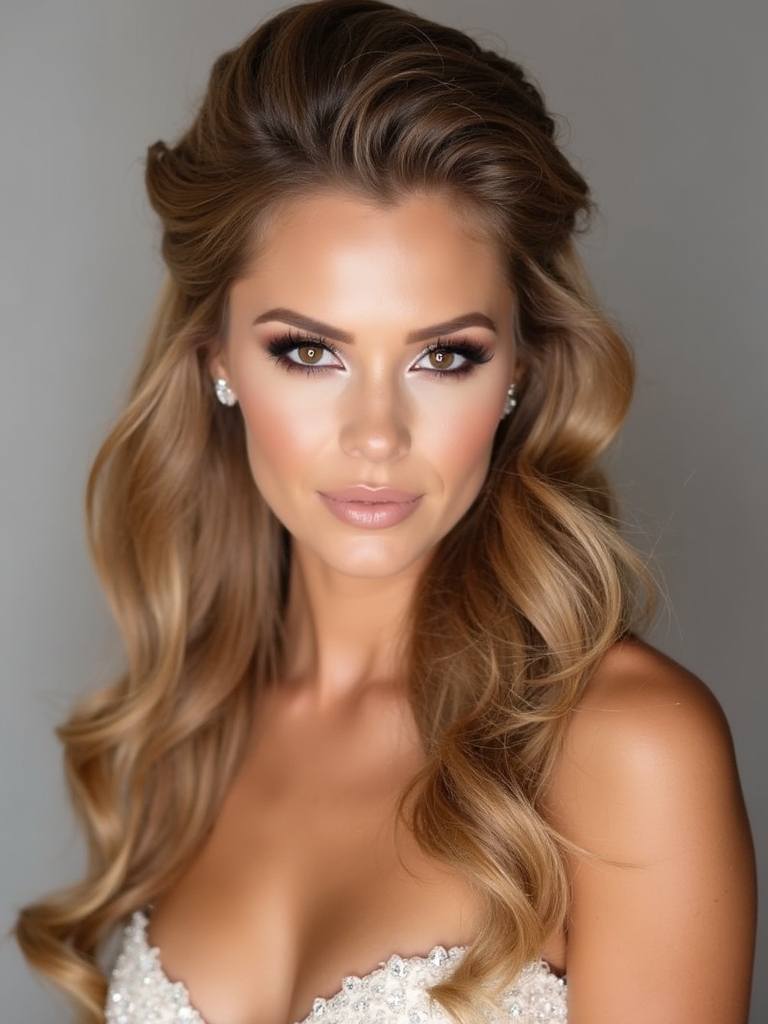 half up half down hairstyle tips