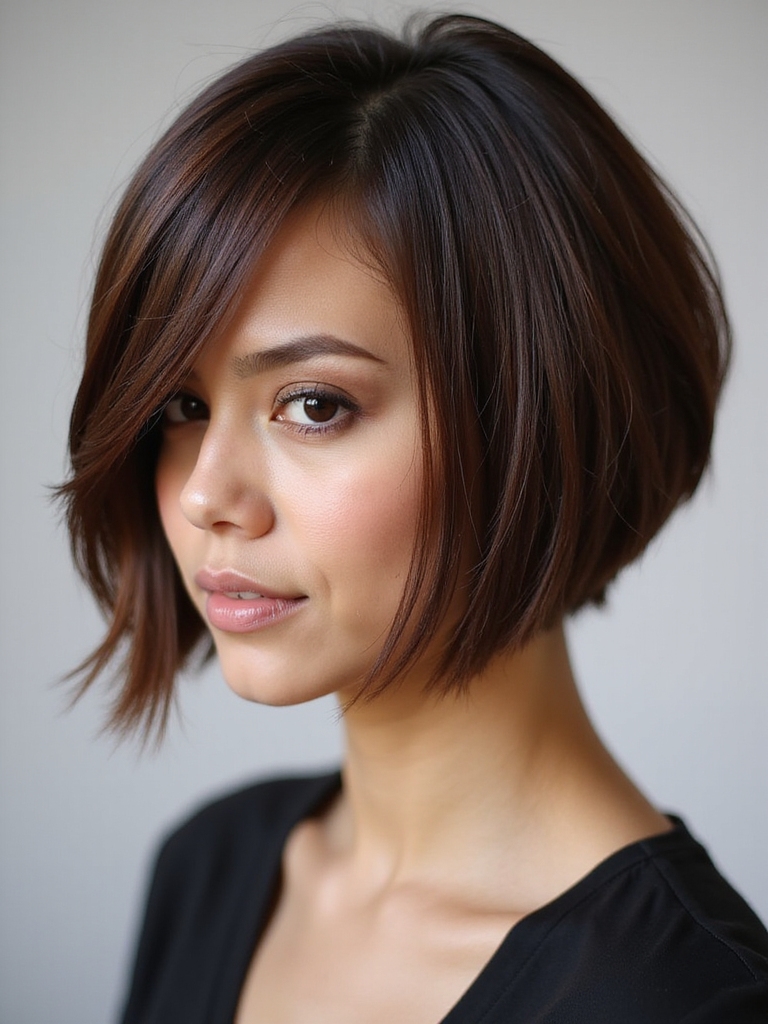 inverted bob for volume