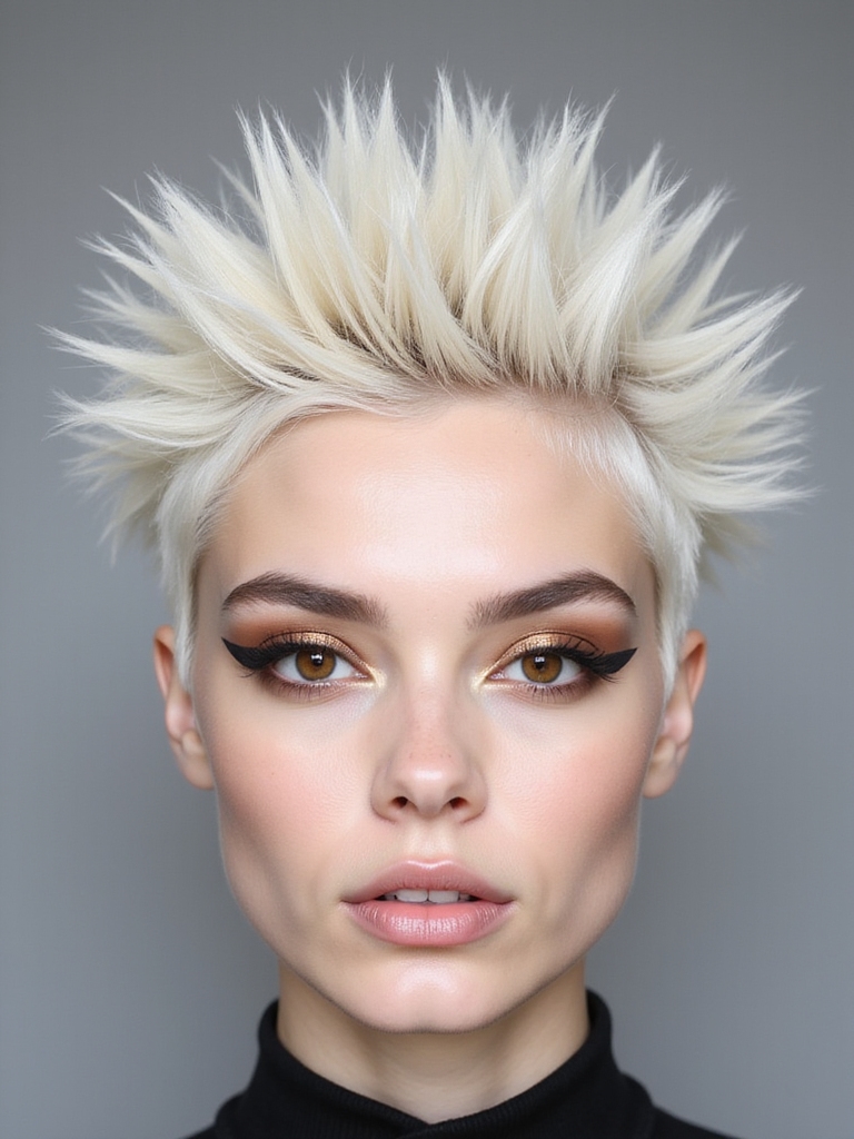 perfect spiky hair texture