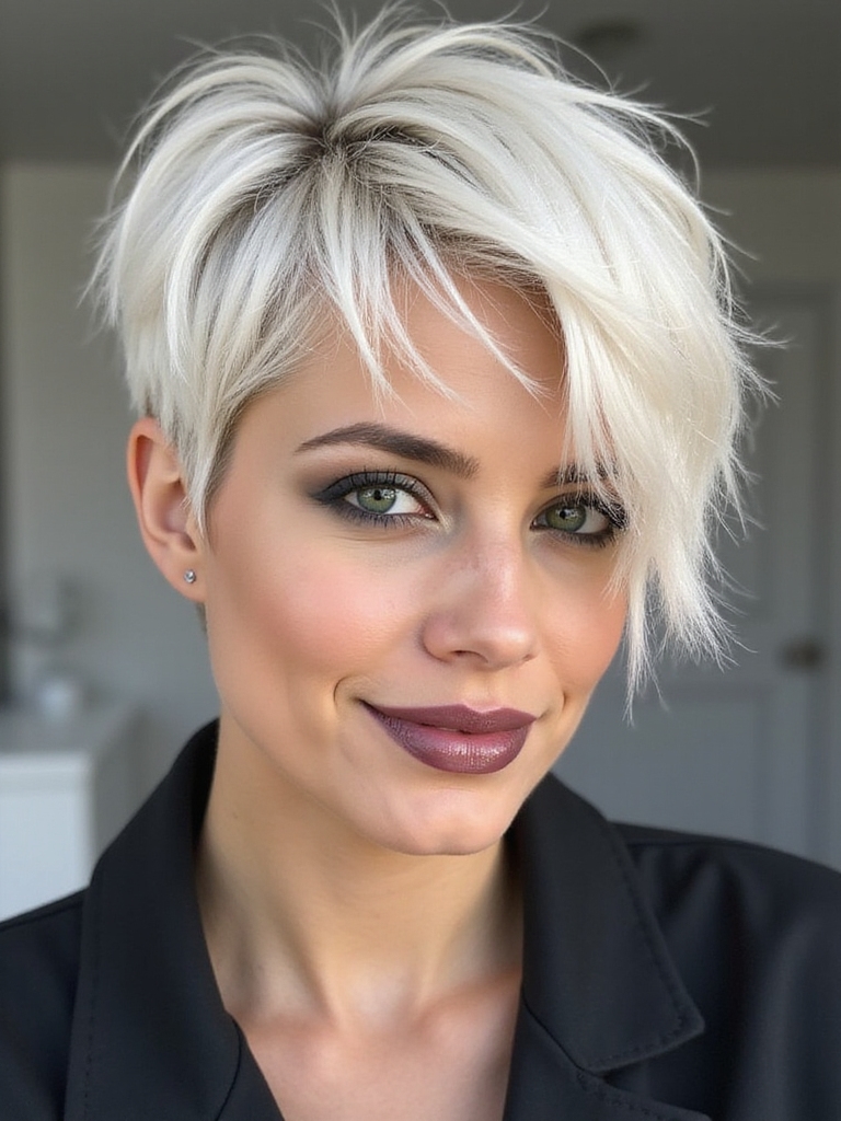 pixie haircut boosts confidence