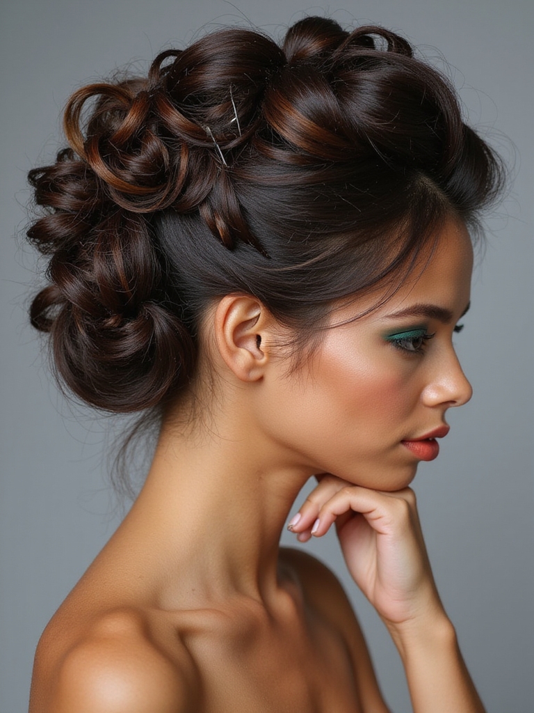 prom hairstyle security tips