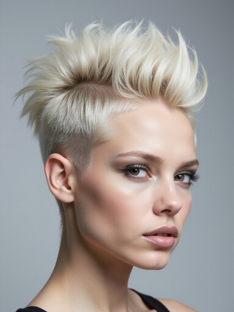 punk rock hair rebellion