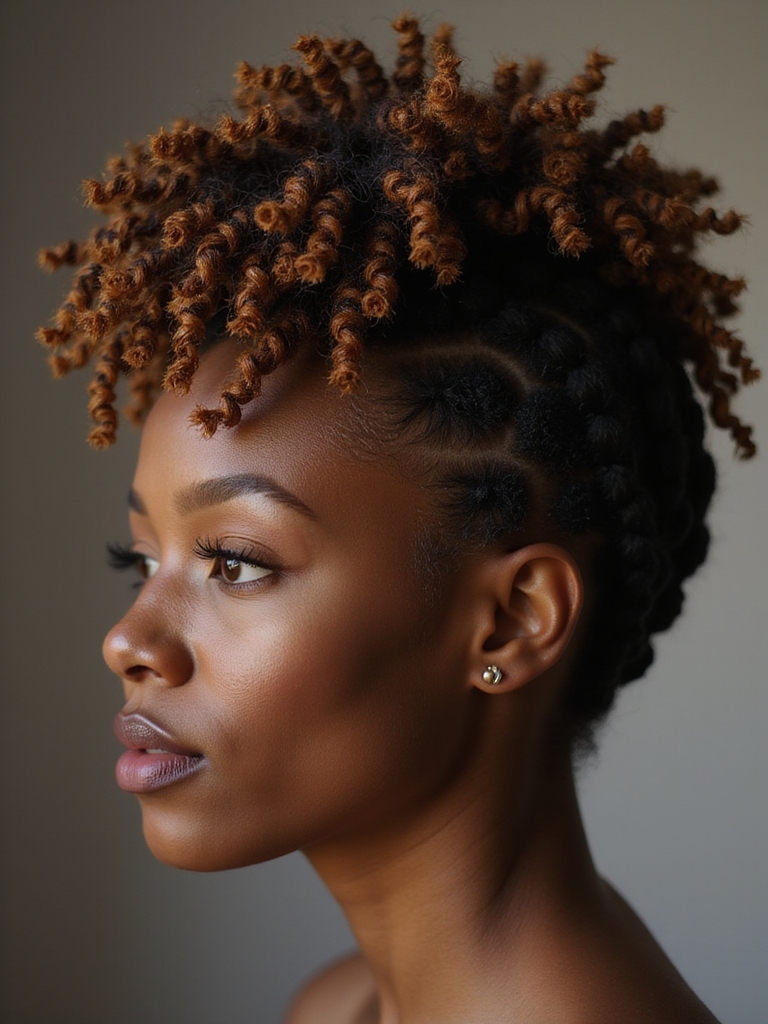 quick curly braided styles
