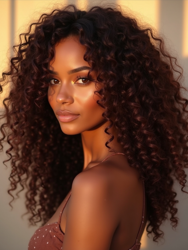 seasonal curly hair care