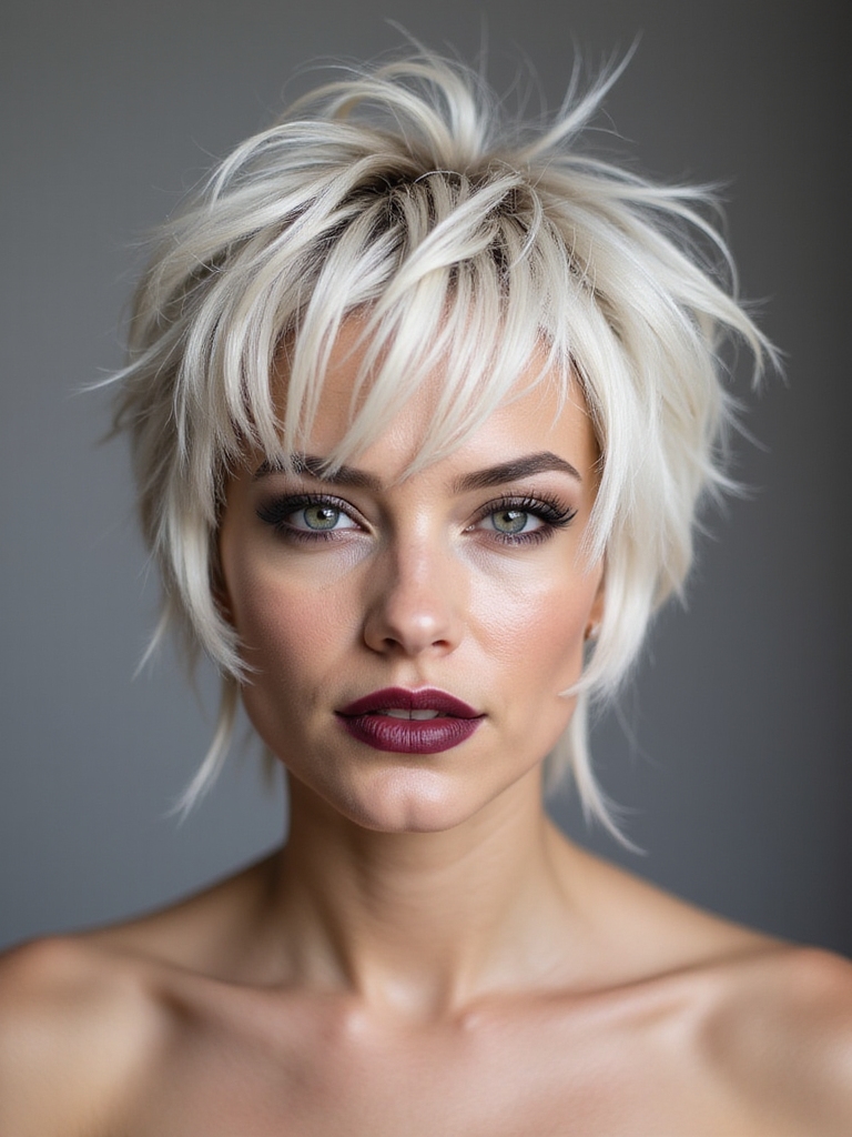 seasonal messy pixie adaptability