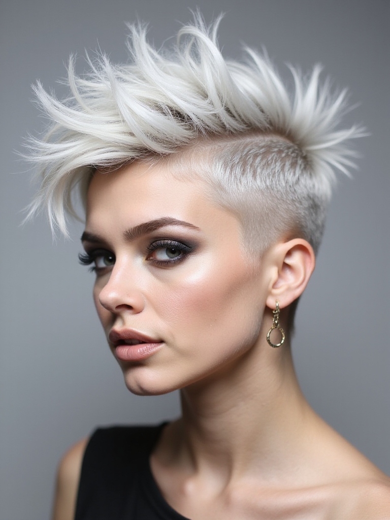 seasonal spiky hair ideas