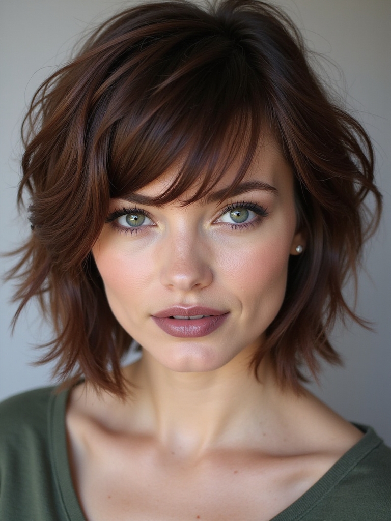 shaggy haircuts by celebrities