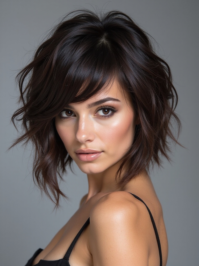 shaggy layers hair products