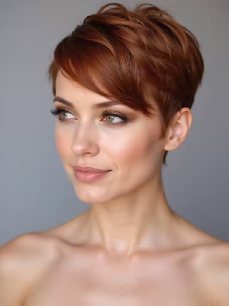 short hair requires maintenance