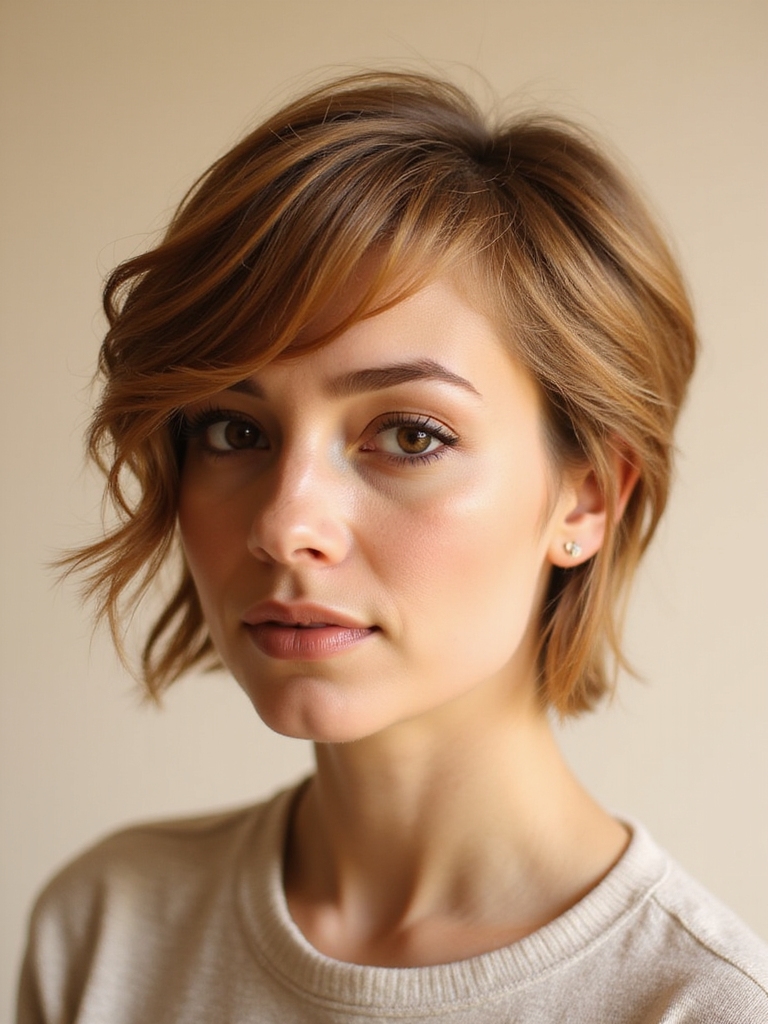 short layered cut maintenance