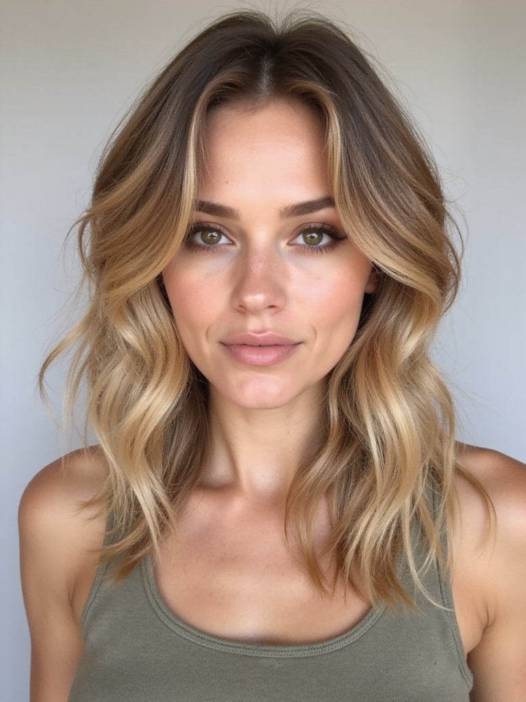 side parting hair styling techniques