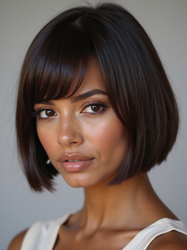 sleek bob reinforces confidence