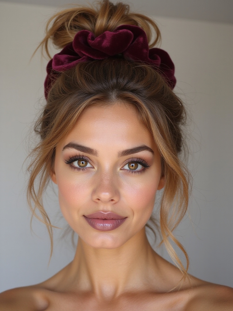 stylish scrunchies for nostalgia