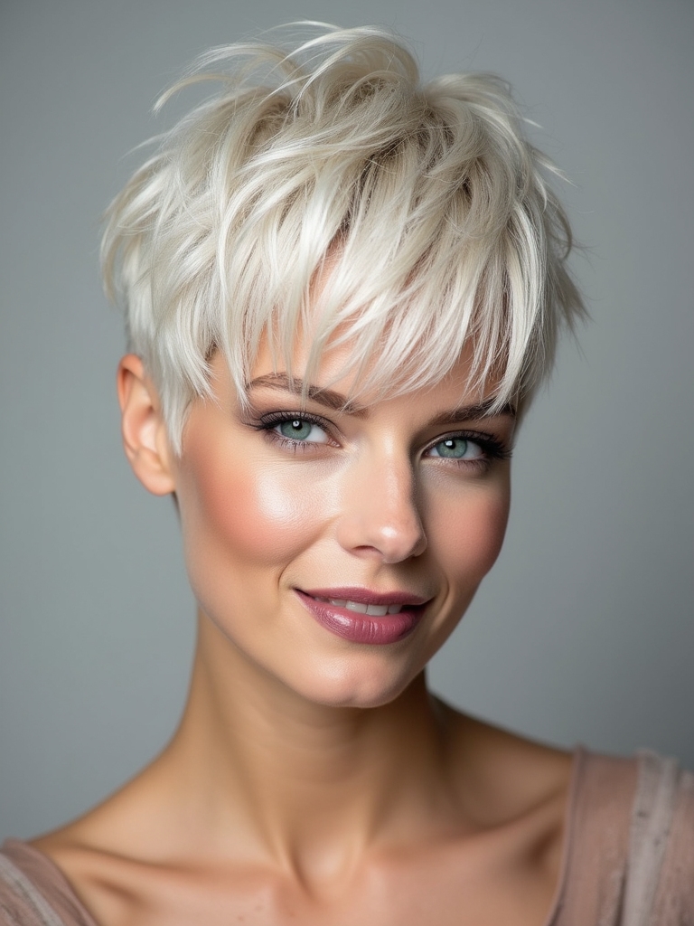 tousled layers for effortless chic
