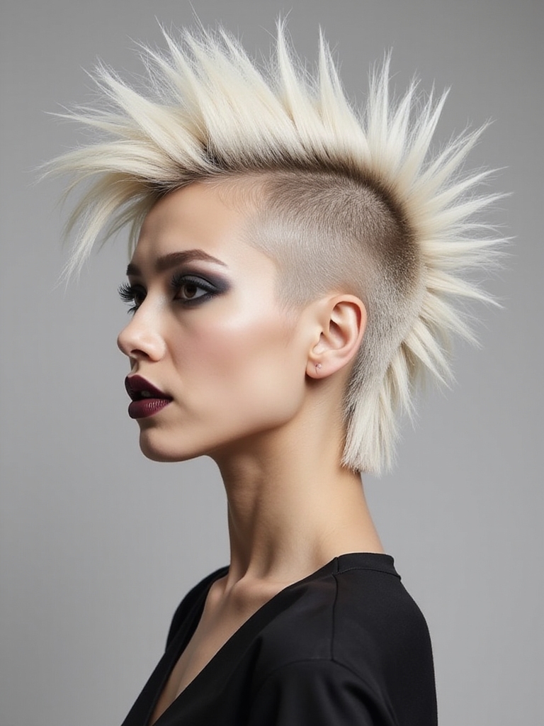 transformative short spiky hairstyles