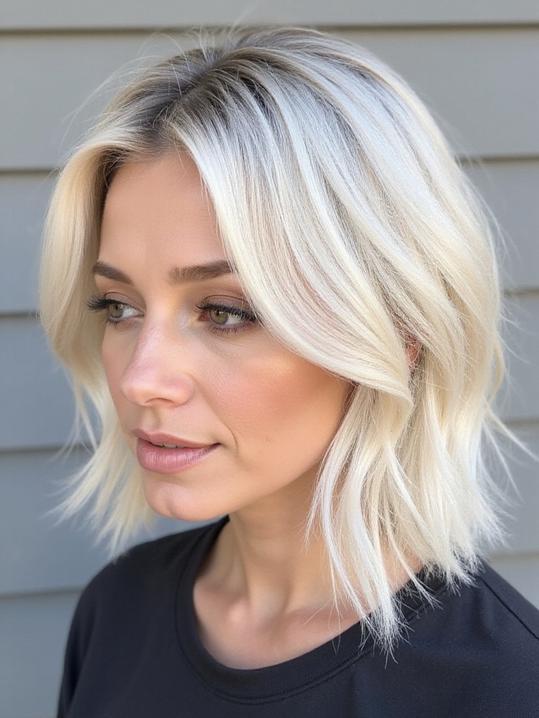 volumizing layered haircuts transformation