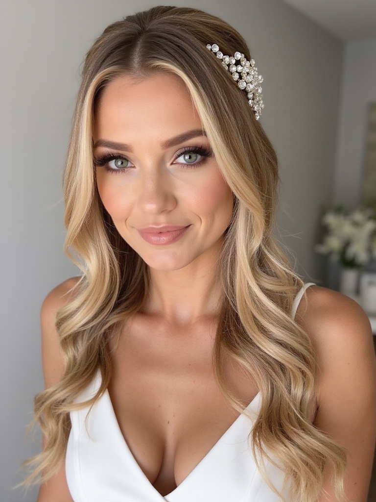 wedding hair texture choices