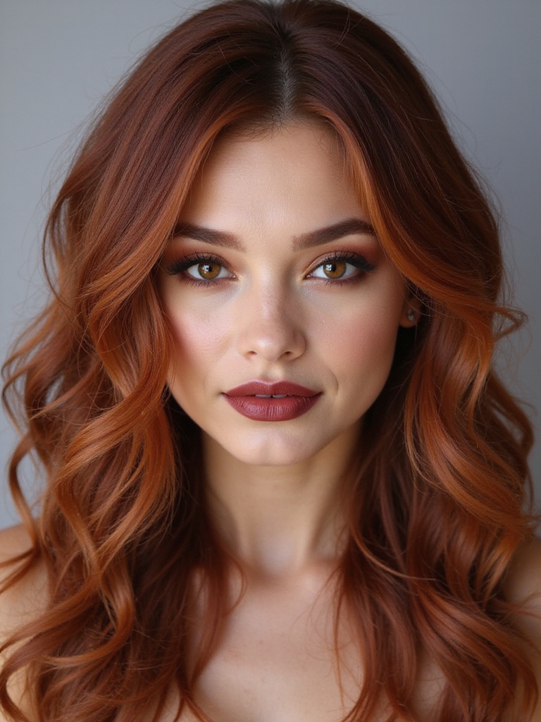 auburn hair accessory tips