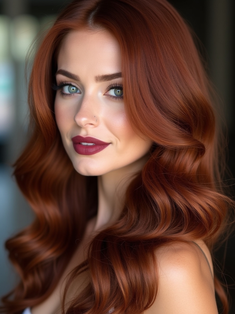 auburn hair color science