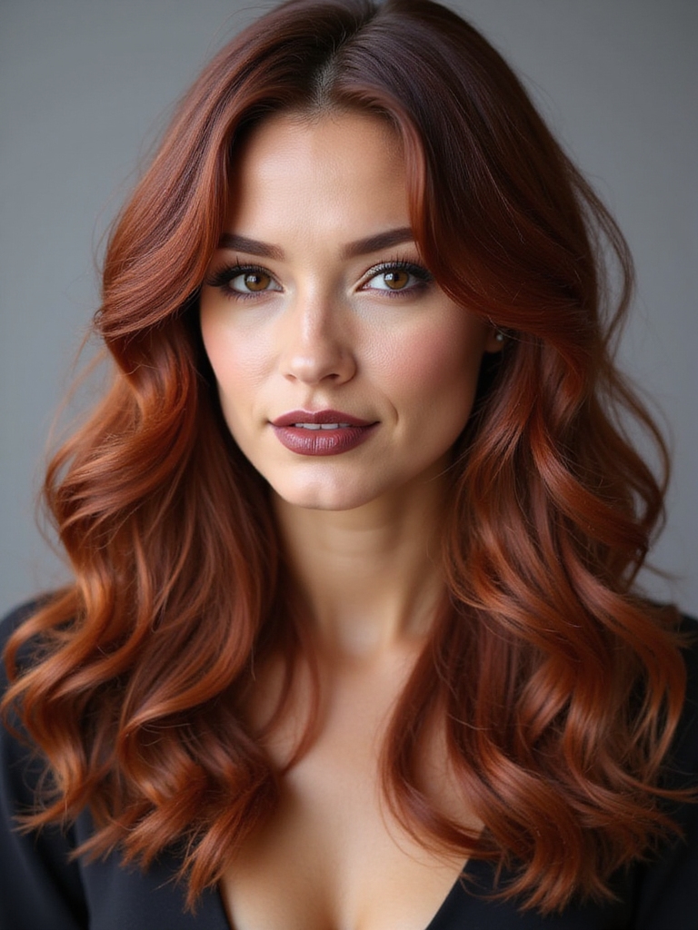 auburn hair s fashion allure