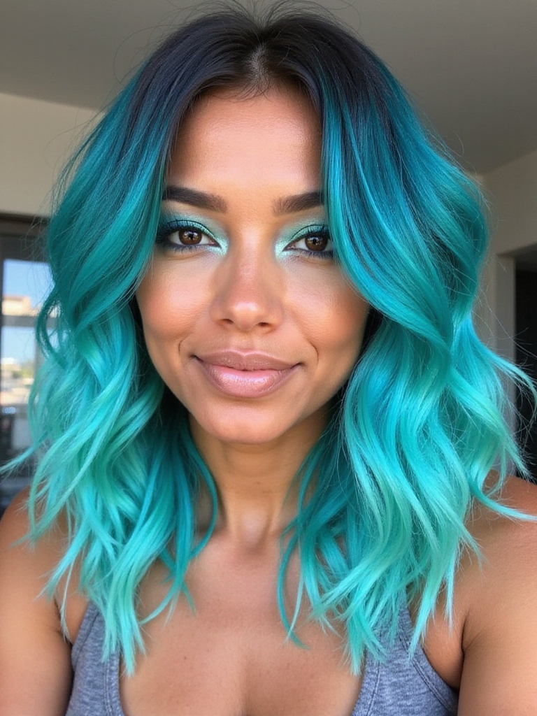 bold caribbean hair color