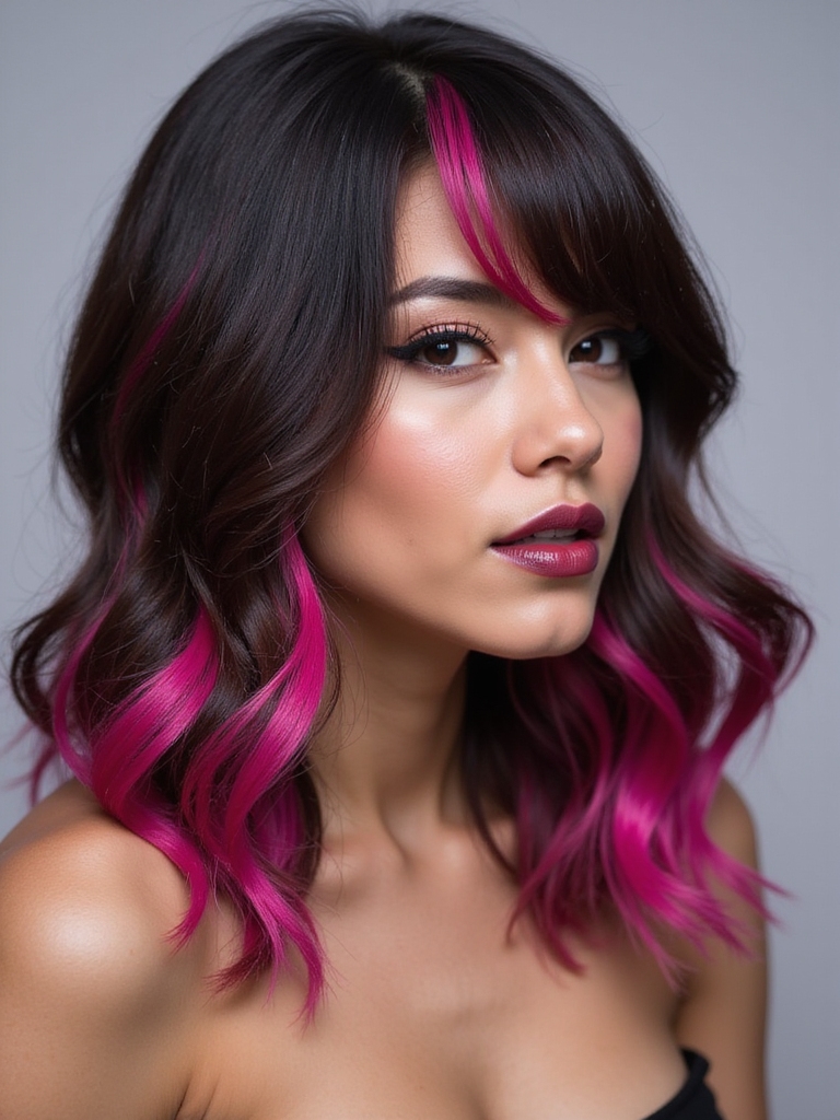 bold colors subtle style