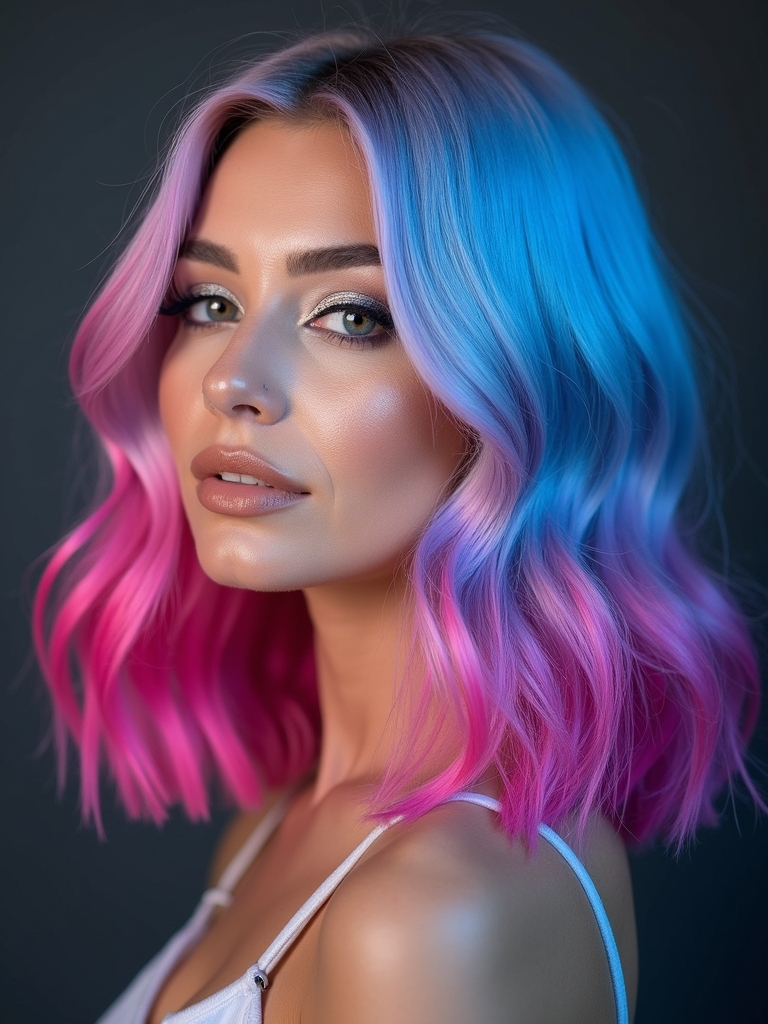 bold neon hair colors