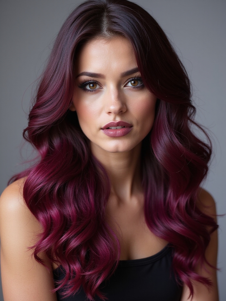 burgundy hair s versatile spectrum